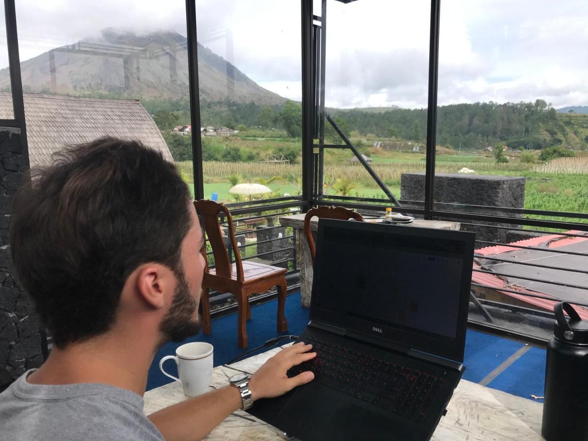 Batur Panorama Acomodação com café da manhã Kintamani Exterior foto